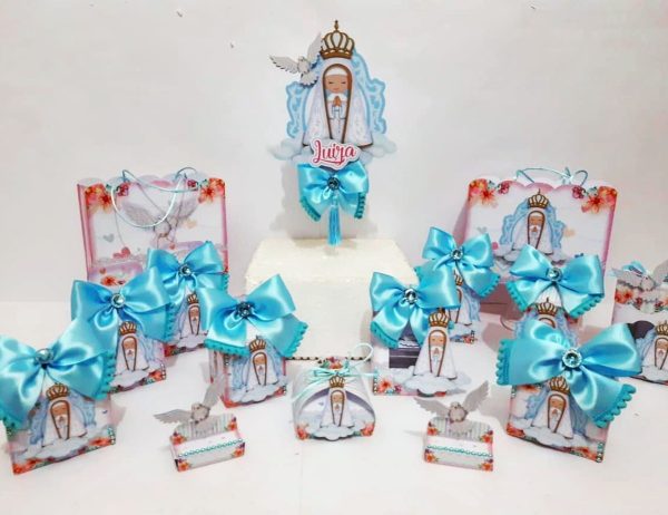 Kit 30 Cxs Personalizadas + Topo Bolo Festa Nossa Senhora - Image 2