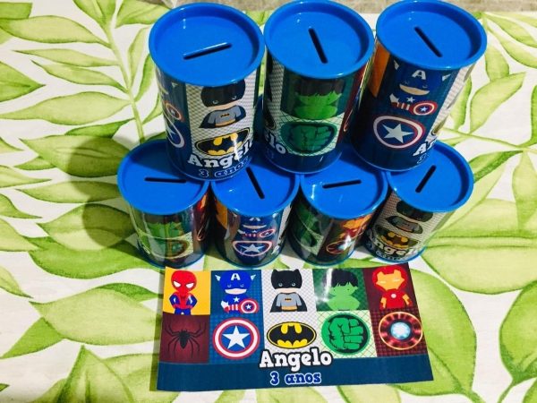 Cofrinho Homem De Ferro Festa Infantil Personalizados 20 Uni - Image 8