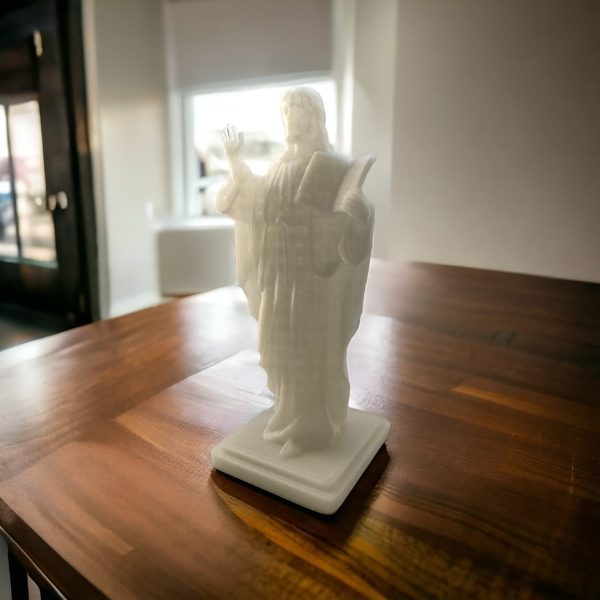 Imagem Estatua Jesus Cristo 14cm *brilha No Escuro* - Image 3