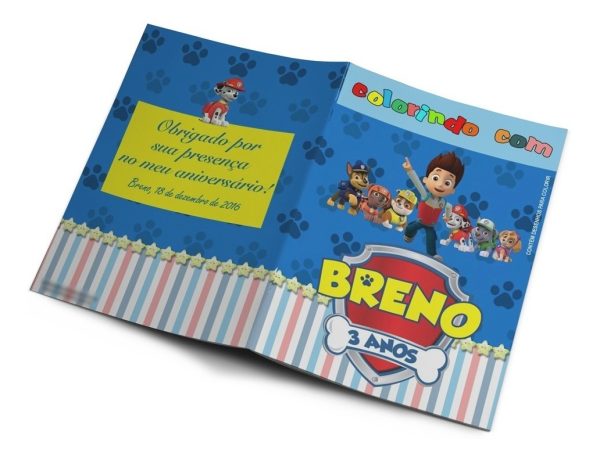 80 Kits Revistinhas Colorir + Giz De Cera Personalizados - Image 4