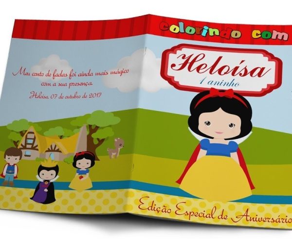 20 Kits Colorir Revistinha E Giz Personalizados Grande - Image 4