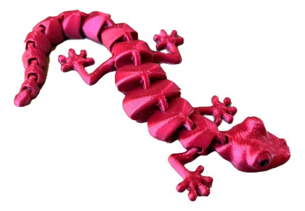 Lagartinha De Brinquedo Articulada