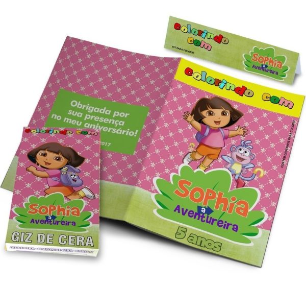 70 Kits Colorir + Revistinhas Giz De Cera Personalizados - Image 5