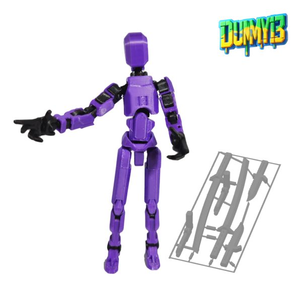 Boneco Dummy 13 - Multi Articulado + Armas De Brinde Montado - Image 9