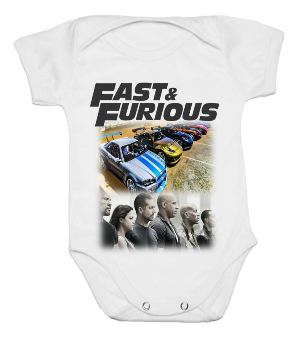 Body De Bebê Velozes E Furiosos Fast & Furious