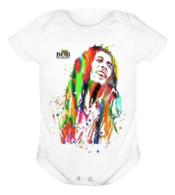 Body De Bebê Bob Marley