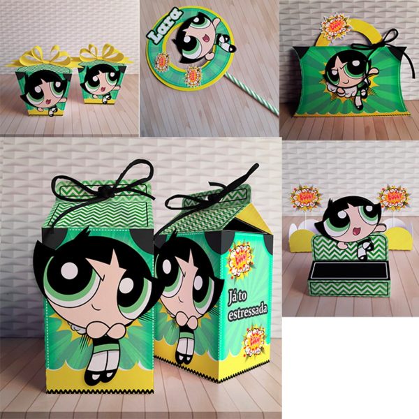 Kit 30 Caixas Personalizadas + Topo Bolo Festa Docinho 2 - Image 2