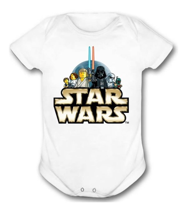 Body De Bebê Star Wars 1