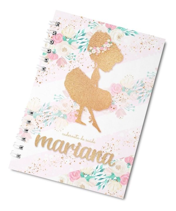 Caderneta De Vacinação Bailarina Personalizada Capa Dura - Image 3