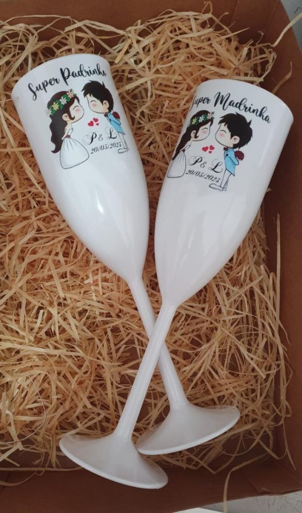05 Taças Champanhe Personalizadas - Image 3