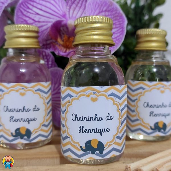 Mini Aromatizador 30 Ml. Lembrancinha Completo + Organza - Image 4
