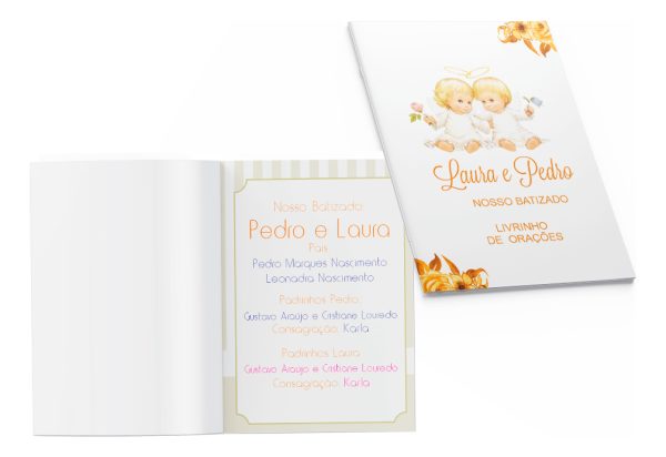 10 Livrinhos De Oração Lembrancinha Batizado - Image 107