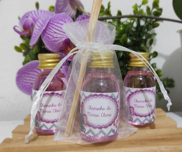 Mini Aromatizador 30 Ml. Lembrancinha Completo + Organza - Image 2
