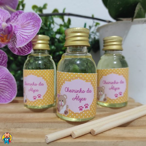 Mini Aromatizador 30 Ml. Lembrancinha Completo + Organza - Image 7