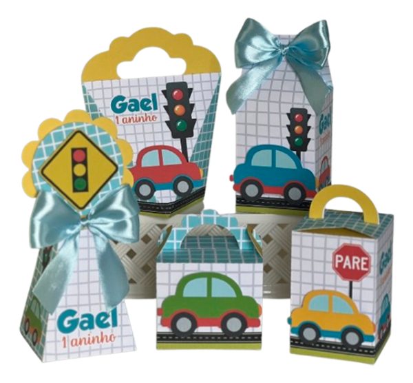 Kit 30 Cxs Personalizadas - Sinal De Transito Mod1