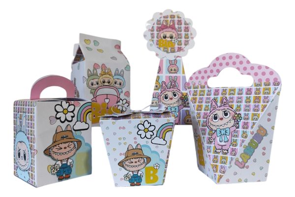 Kit 30 Cxs Personalizadas - Labubu Exclusivo - Image 3