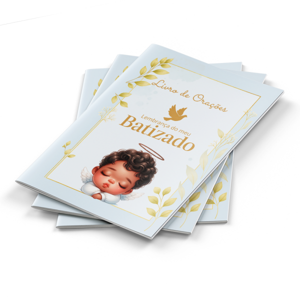 10 LIvrinhos Orações P/ Lembrancinha Batizado anjinho 2