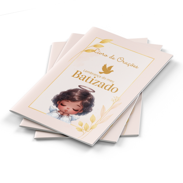 10 LIvrinhos Orações P/ Lembrancinha Batizado anjinha 2